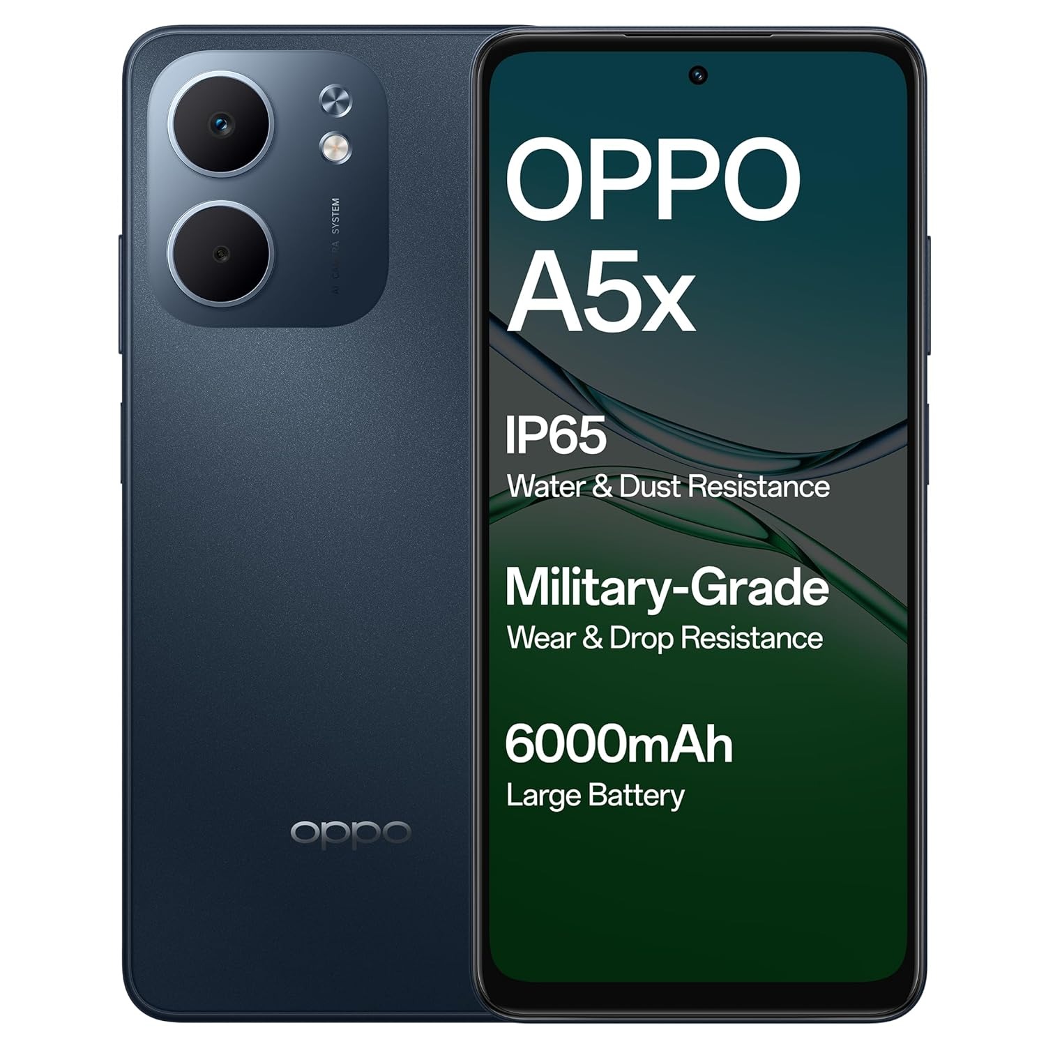 OPPO A5X 5G (Midnight Blue, 4GB RAM, 64GB Storage)